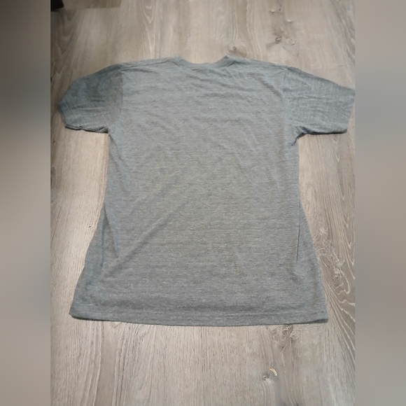 American Apparel Graphic T-shirt. Grey Shortsleeve. Expecting Mom,  Size Large. - Picture 4 of 4